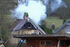 20220110 Wohnhausbrand in Neuhaus Bezirk Baden NÖ