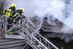 20220110 Wohnhausbrand in Neuhaus Bezirk Baden NÖ