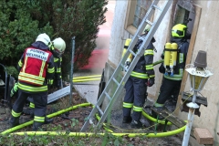 20220110 Wohnhausbrand in Neuhaus Bezirk Baden NÖ