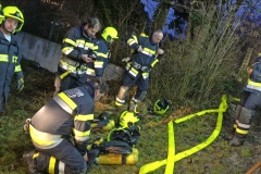 20220110 Wohnhausbrand in Neuhaus Bezirk Baden NÖ