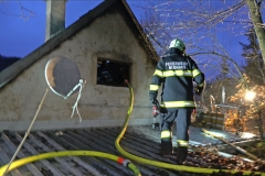 20220110 Wohnhausbrand in Neuhaus Bezirk Baden NÖ