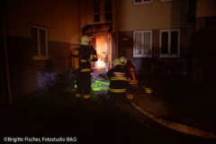 20220219 Brand in einer Wohnhausanlage in Neuhaus Bezirk Baden NÖ