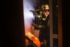 20220219 Brand in einer Wohnhausanlage in Neuhaus Bezirk Baden NÖ