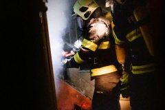 20220219 Brand in einer Wohnhausanlage in Neuhaus Bezirk Baden NÖ