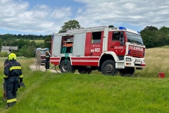 20230623 Traktorbrand in Nöstach/Hafnerberg NÖ Bezirk BADEN