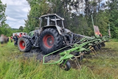 20230623 Traktorbrand in Nöstach/Hafnerberg NÖ Bezirk BADEN