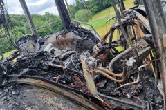 20230623 Traktorbrand in Nöstach/Hafnerberg NÖ Bezirk BADEN
