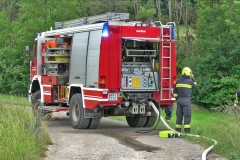 20230623 Traktorbrand in Nöstach/Hafnerberg NÖ Bezirk BADEN