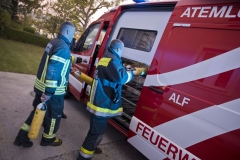 20231018 Wohnungsbrand in Enzesfeld-Lindabrunn Bezirk Baden