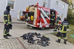 20231018 Wohnungsbrand in Enzesfeld-Lindabrunn Bezirk Baden