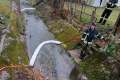 20240312 S2 Gewässerverunreinigung in Berndorf Veitsau Bezirk BADEN NÖ
