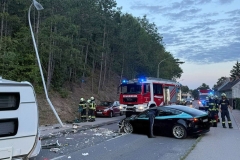 20260829_Verkehrsunfall auf der B18 bei Hirtenberg Bezirk BADEN NÖ