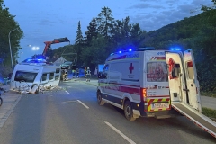20260829_Verkehrsunfall auf der B18 bei Hirtenberg Bezirk BADEN NÖ